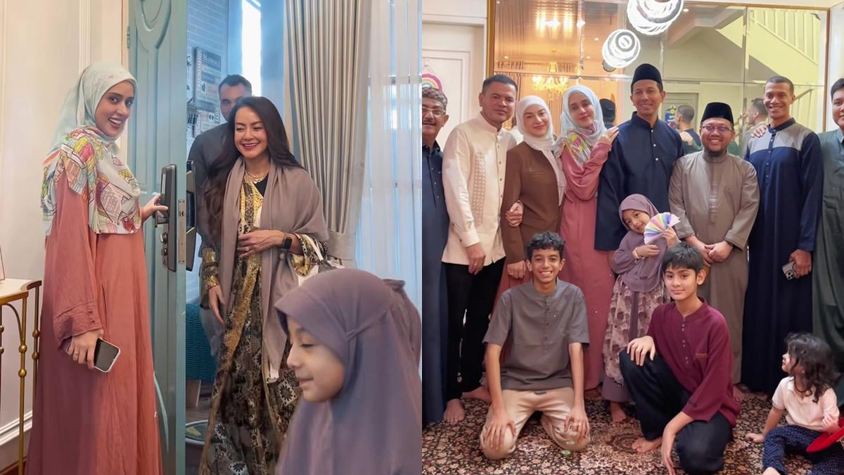 7 Potret Kajian yang Digelar Fairuz A Rafiq di Rumah, Dihadiri Irish Bella