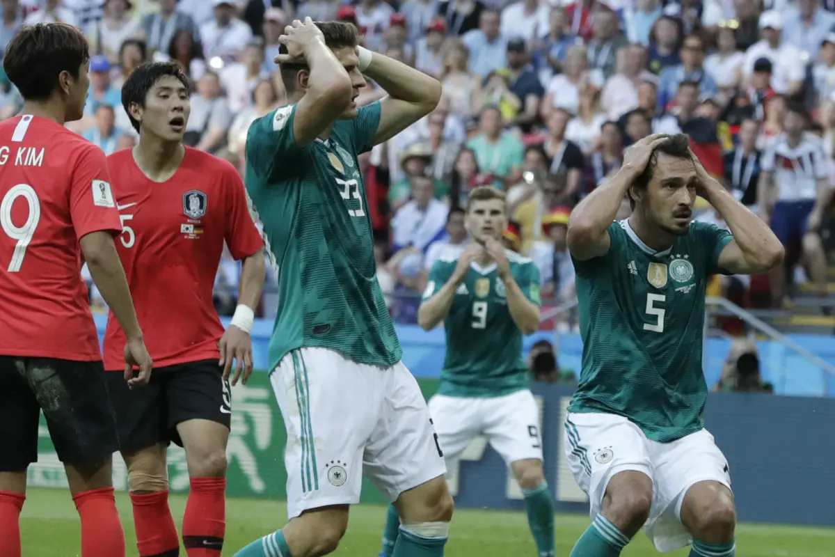 Timnas Jerman, Timnas Korea Selatan, Piala Dunia 2018