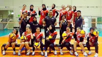 Timnas voli putri Indonesia akan tampil pada kualifikasi Olimpiade 2020 di Nakhon Ratchasima, Thailand, 7-12 Januari. (foto: PBVSI)