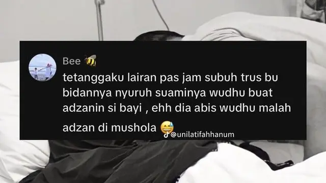 Kelakuan Random Suami saat Dampingi Istri Melahirkan