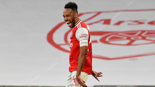 Aubameyang Cetak Dua Gol, Arsenal Bungkam Manchester City