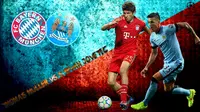 Bayern Munchen vs Manchester City (Liputan6.com/Ari Wicaksono)