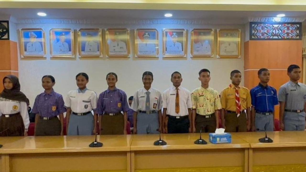 10 Pelajar Terbaik Jayapura Ikuti Seleksi Paskibraka Nasional 2026, Harumkan Nama Daerah