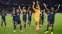 Selain lini depan yang bertabur bintang, PSG memiliki kedalaman yang luar biasa di lini tengah. Les Parisiens memiliki Marco Verratti, Georginio Wijnaldum, Ander Herrera, dan Julian Draxler. Ada juga Leandro Paredes, Danilo Pereira dan Idrissa Gueye sebagai gelandang bertahan. (AFP/Franck Fife)