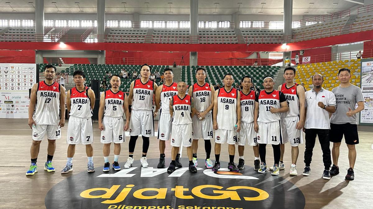 Kejuaraan Basket Veteran Asean 2025 Digelar di Indonesia