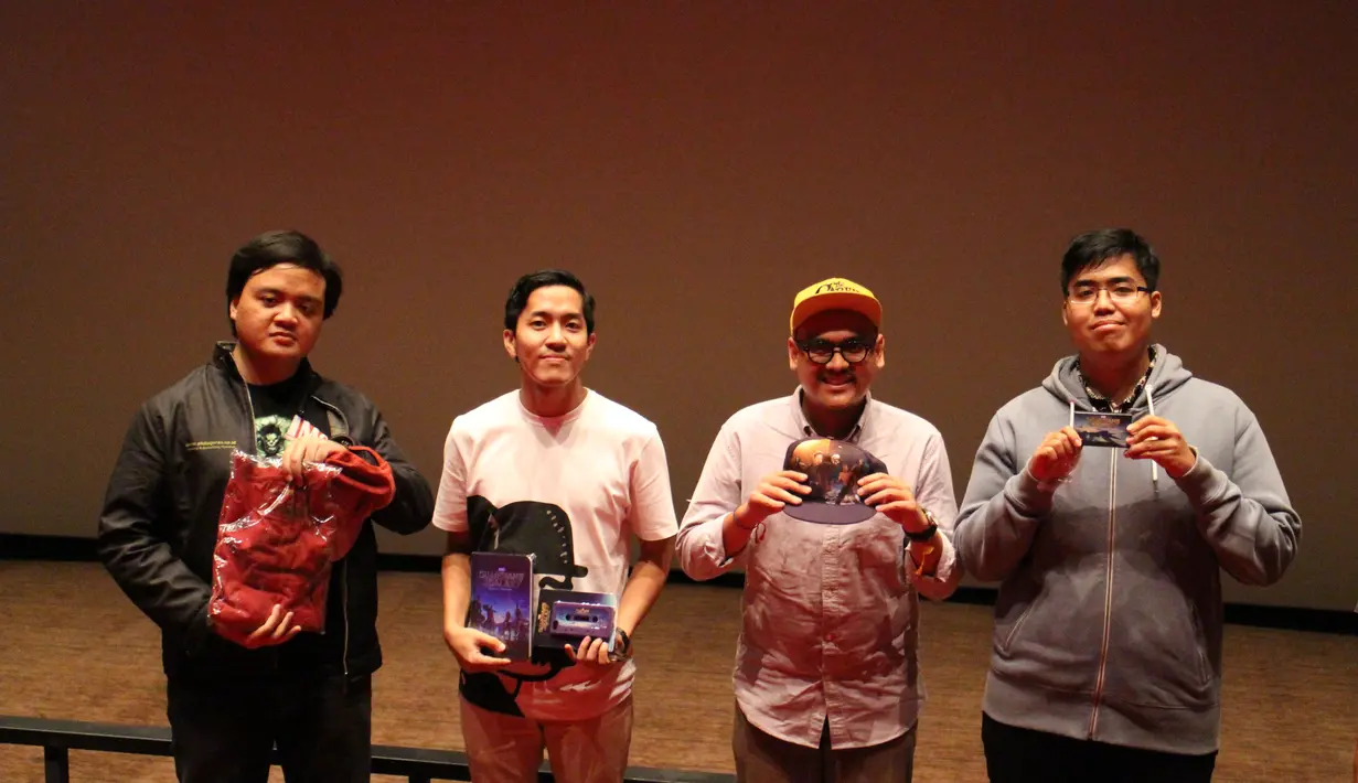 Advanced screening Guardians of the Galaxy dimeriahkan oleh beragam penggemar, komunitas, dan selebritis.