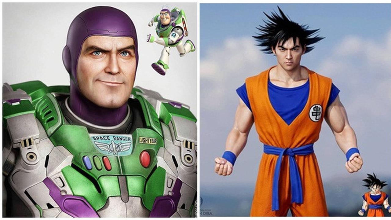 Begini Jadinya Jika 8 Karakter Animasi Ada di Dunia Nyata, Detailnya Mengagumkan