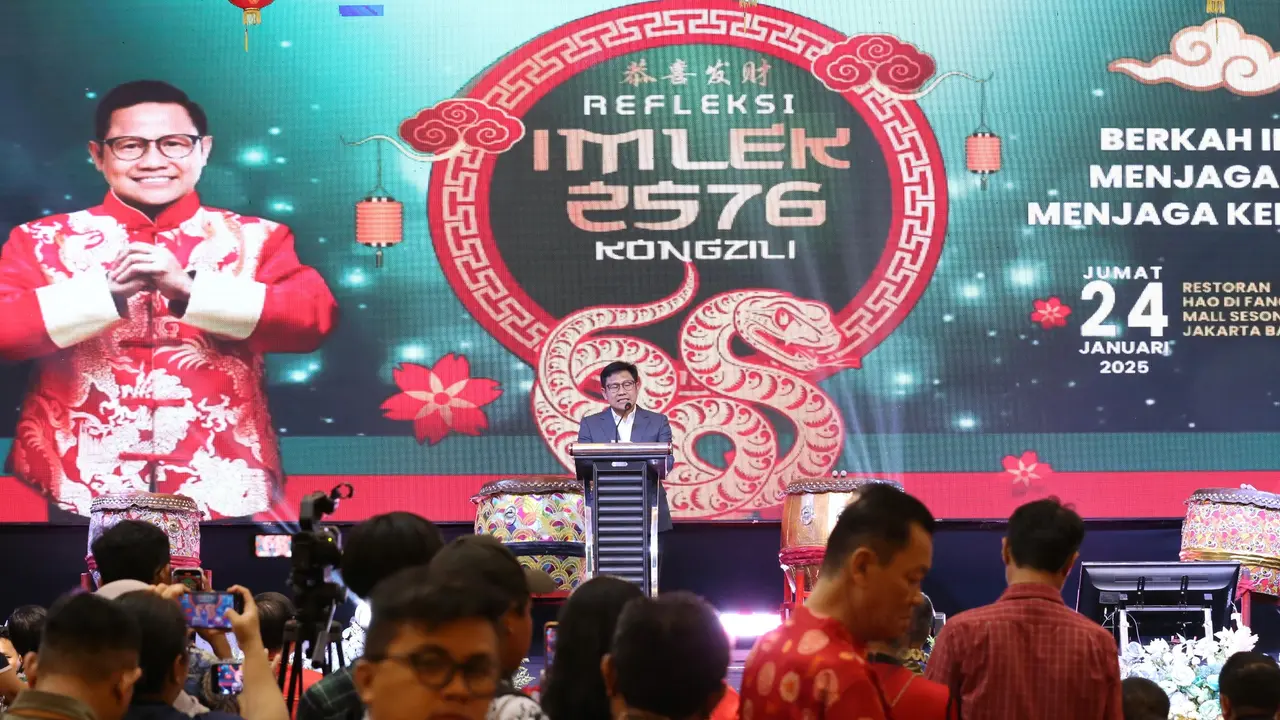 Ketua Umum DPP PKB, Abdul Muhaimin Iskandar atau Gus Imin dalam refleksi Imlek.