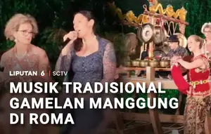 Warga Asing Tampil Memainkan Gamelan dalam Pertunjukan di Roma