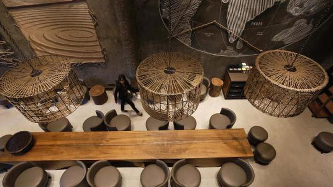 Kafe Starbucks pertama di New Delhi diresmikan