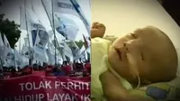 Buruh Kembali Gelar Demo - Bayi Terjangkit HIV Dibuang di Jalan