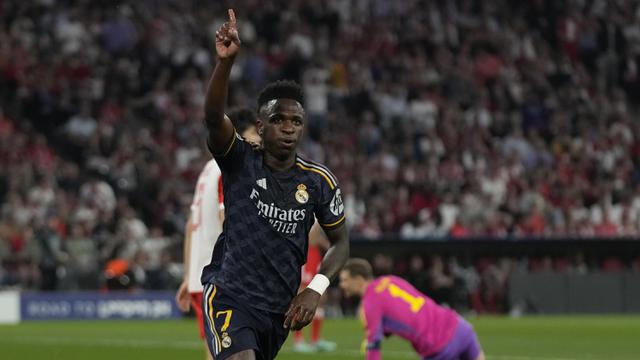 Foto: Diwarnai Dua Gol Penalti, Real Madrid Tahan Imbang Bayern Munchen pada Leg Pertama Semifinal Liga Champions 2023/2024