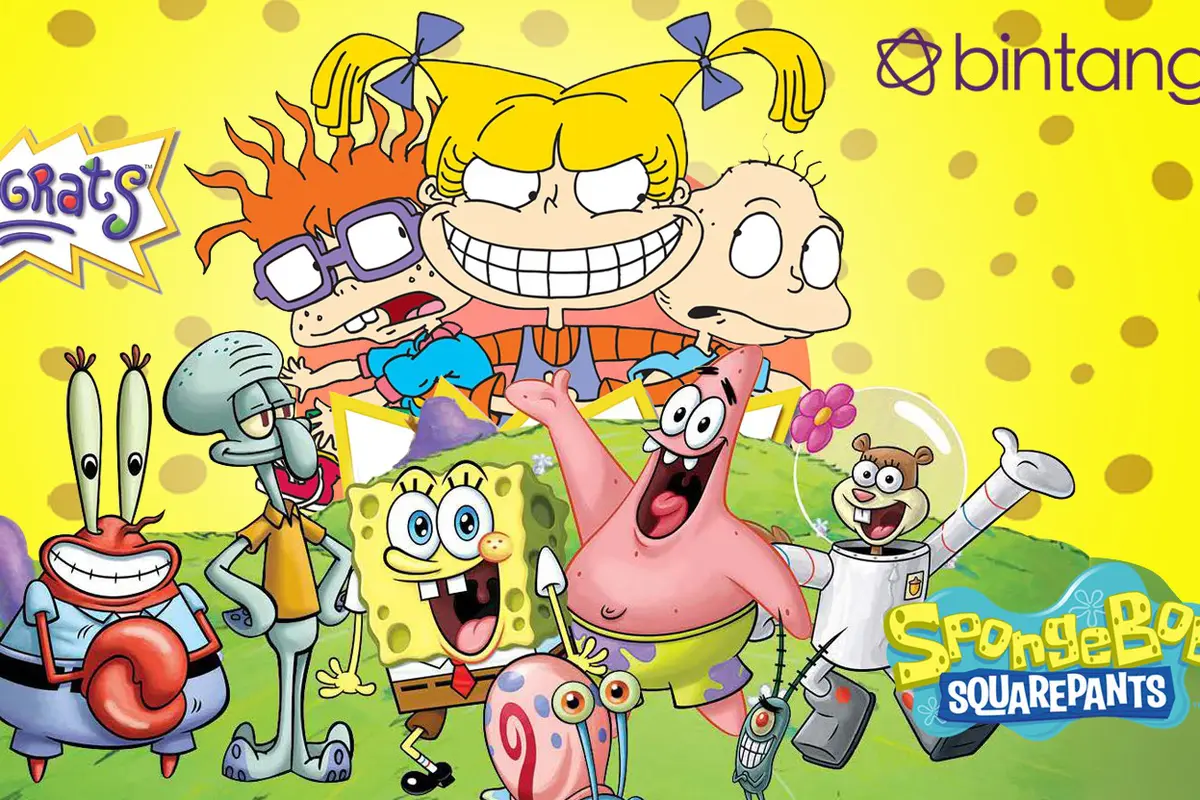 [Bintang] Yuk, Nostalgia Bareng 7 Kartun Nickelodeon