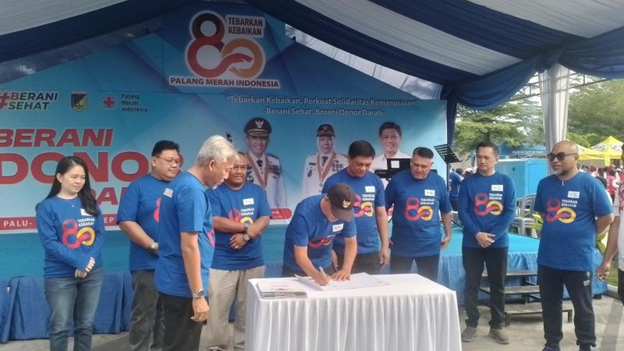 Fakta Unik: Rayakan HUT ke-80, PMI Luncurkan Program Berani Donor Darah Sulteng, Targetkan Atasi Kekurangan 200 Kantong Darah!