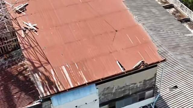 Ilustrasi rumah kumuh