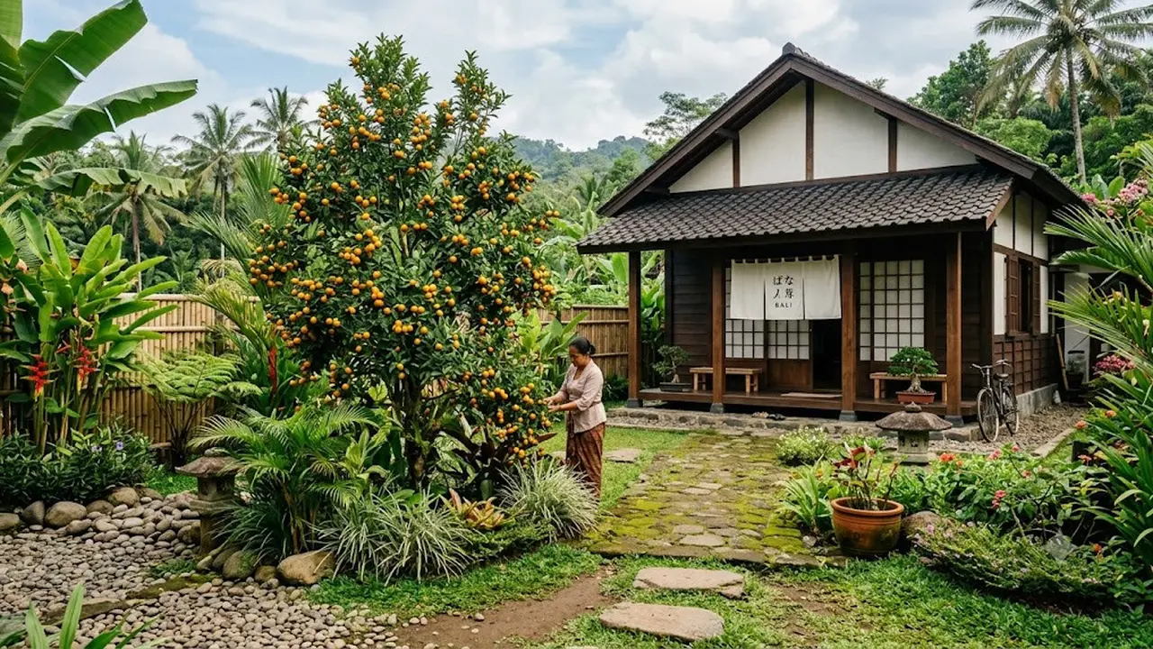 Jenis Pohon Buah yang Cocok untuk Rumah Bergaya Jepang