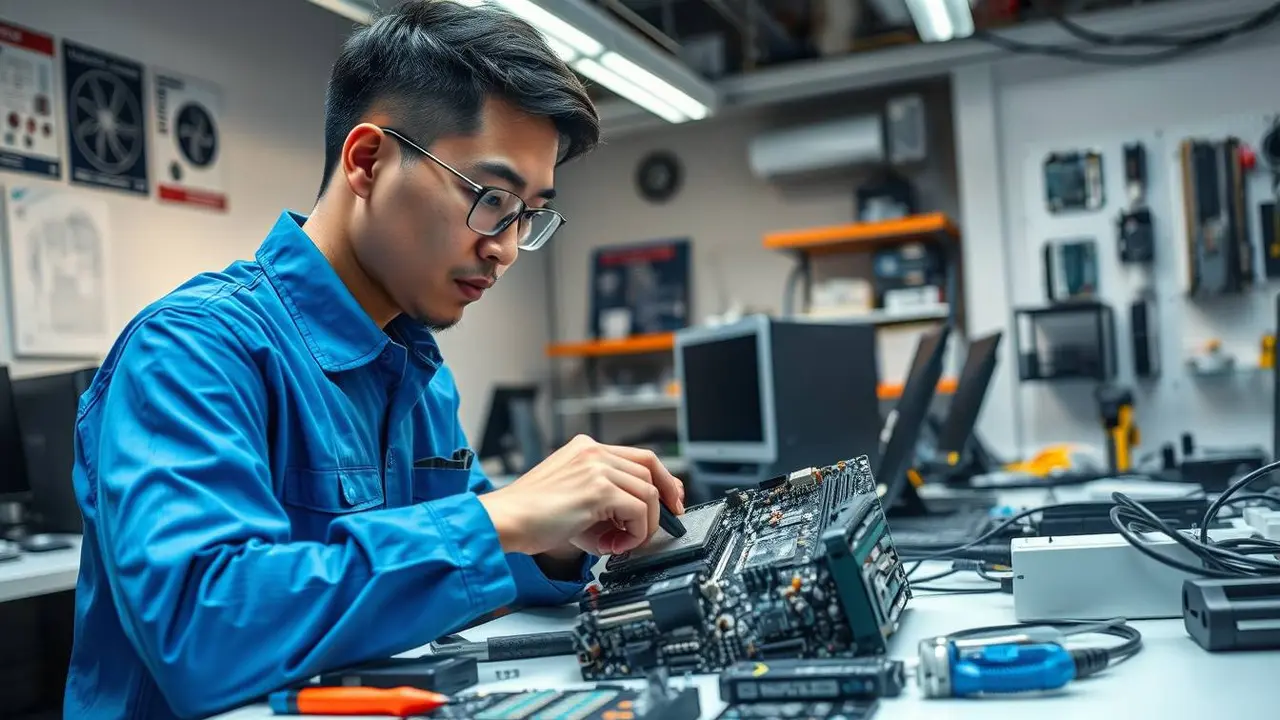 ciri motherboard rusak