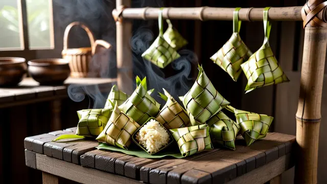 cara buat ketupat lebaran