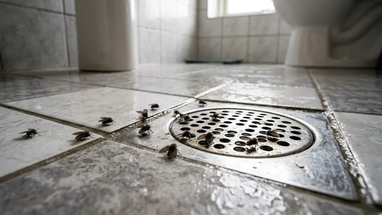 Cara Mengatasi Lalat Kecil yang Sering Muncul di Kamar Mandi