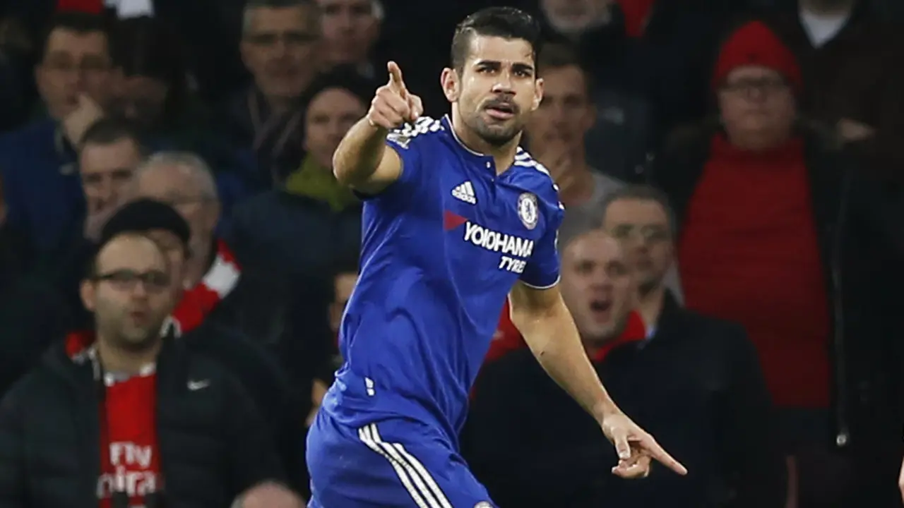 Diego Costa Cerdik Manfaatkan Umpan Ivanovic