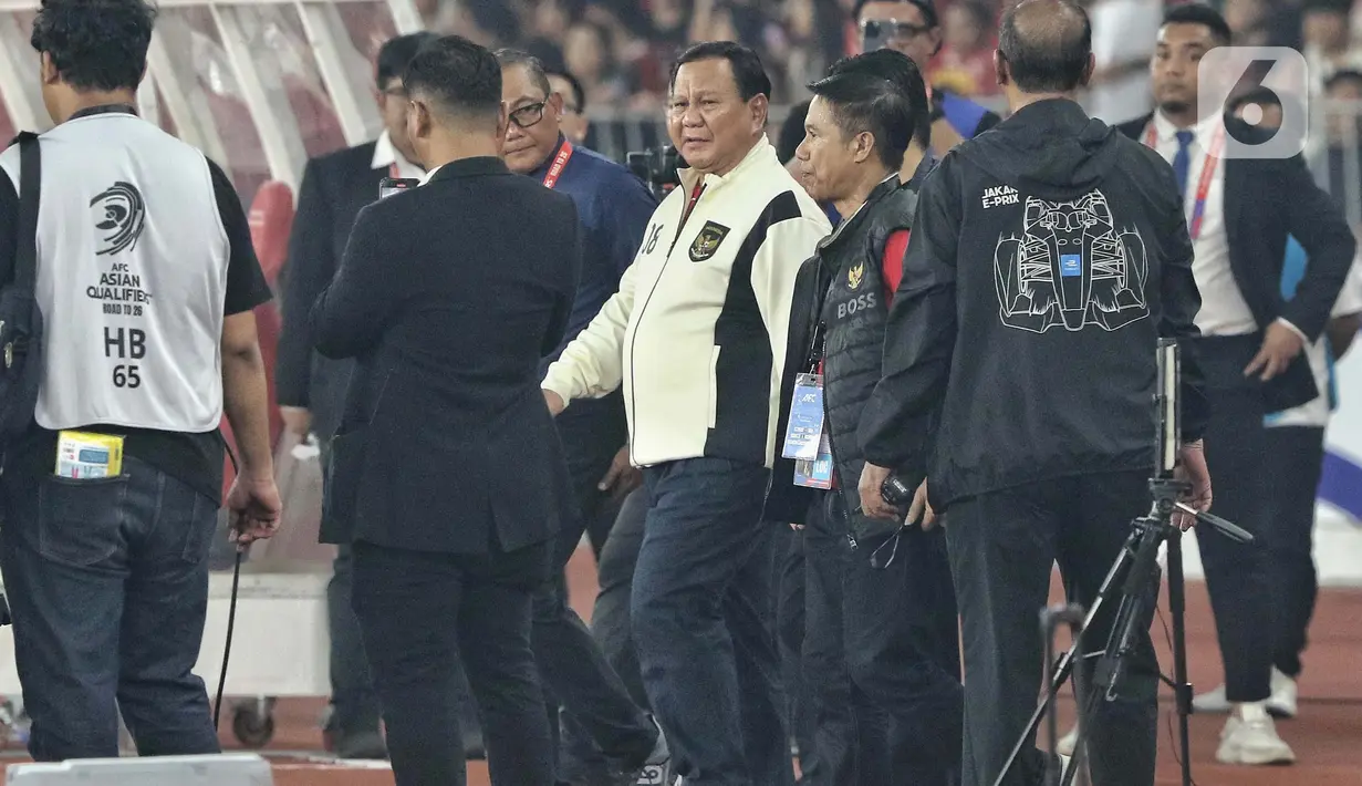 Menjamu China pada putaran ketiga kualifikasi Piala Dunia 2026 zona Asia grup C di Stadion Utama Gelora Bung Karno, Jakarta, Kamis (5/6/2025), timnas Indonesia menang tipis 1-0. (Liputan6.com/Angga Yuniar)