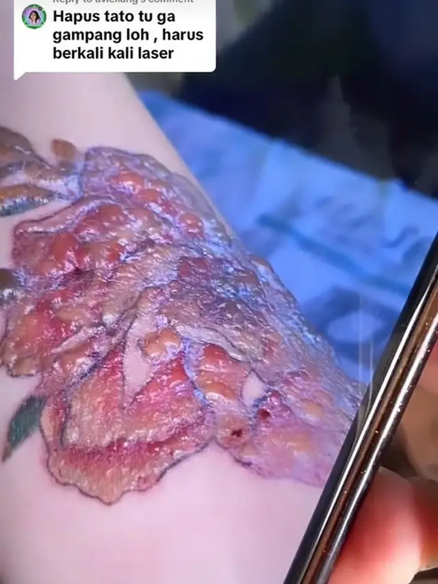 Nathalie Holscher ungkap tato (TikTok/nathalieholscher14)