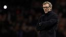 3. Laurent Blanc - Pria asal Prancis ini bukanlah muka asing bagi publik Old Trafford. Ia pernah berseragam MU pada tahun 2001 hingga 2003. Karir sebagai pelatih tak perlu diragukan, Ia sukses membawa PSG berjaya di Liga Prancis. (AFP/Franck Fife)