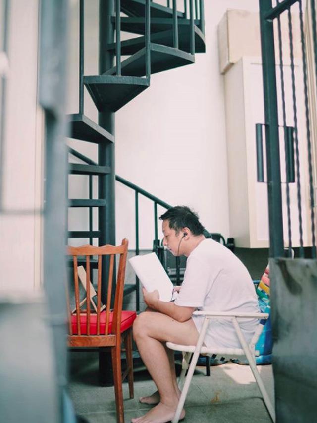 Ringgo Agus Rahman dan Keluarga Selama di Rumah