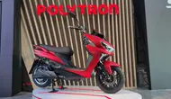Polytron Fox-S cuma Rp 9 jutaan dengan subsidi pembelian motor listrik dari pemerintah. (Septian/Liputan6.com)