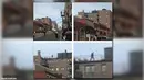 Keberadaan pria misterius, berpakaian hitam di atap sebuah gedung di lokasi kejadian. Foto yang ramai dibicarakan itu diunggah oleh  pemusik parodi Frank Ocean dalam akun twitternya. 