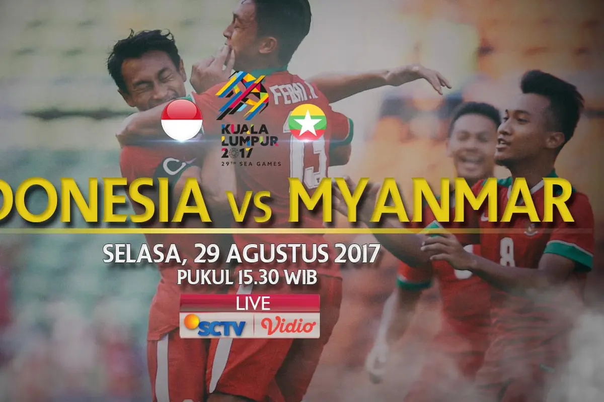SEA Games 2017: Indonesia Vs Myanmar 