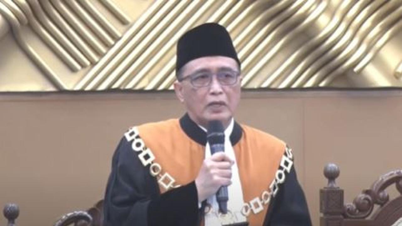 Ketua Mahkamah Agung (MA) terpilih, Sunarto.