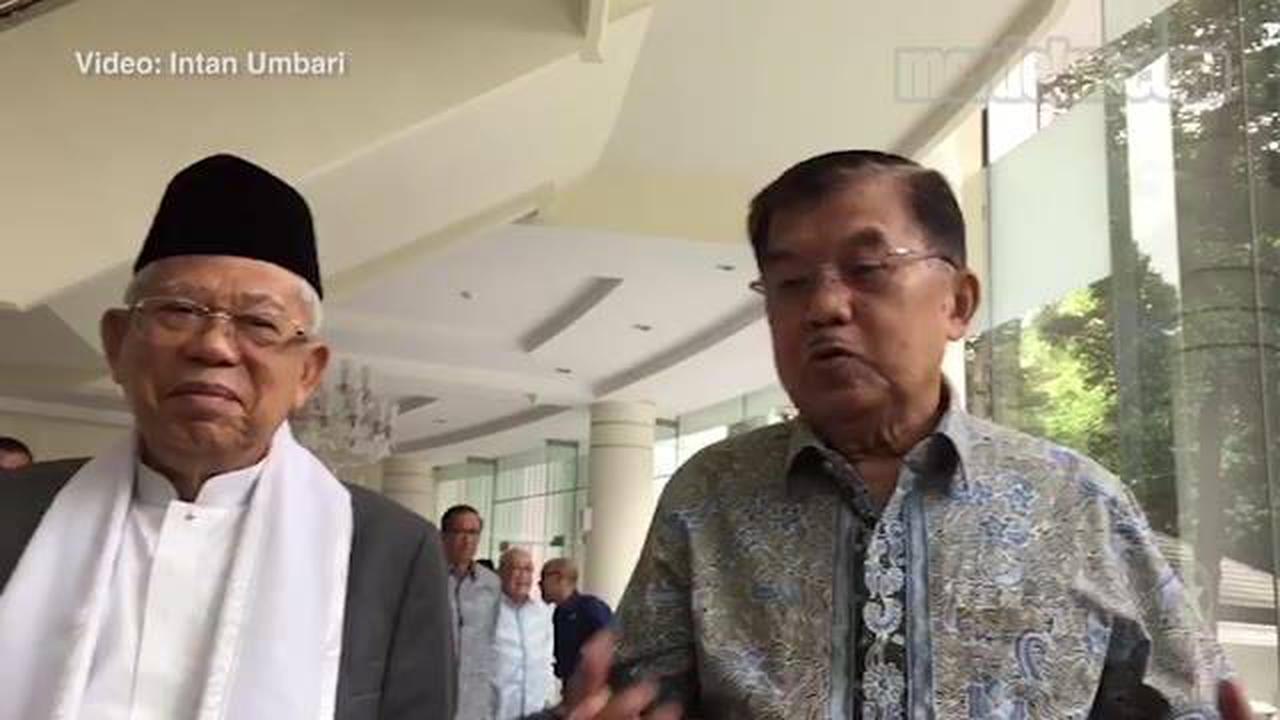 Bekal dari Wapres JK untuk Ma'ruf Amin