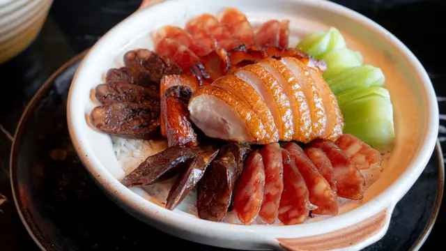 Foto sajian salah satu menu