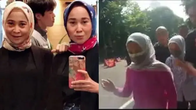 <p>Si Kembar Rihana Rihani Pelaku Penipuan iPhone Cengengesan Saat Ditangkap Polisi, Siapa Bilang Saya di Bali. (Doc: Twitter @mazzini_gsp | Liputan6.com)</p>
