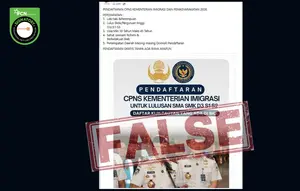 Hoaks Catut Kementerian Imigrasi Beredar di Media Sosial, Simak Faktanya