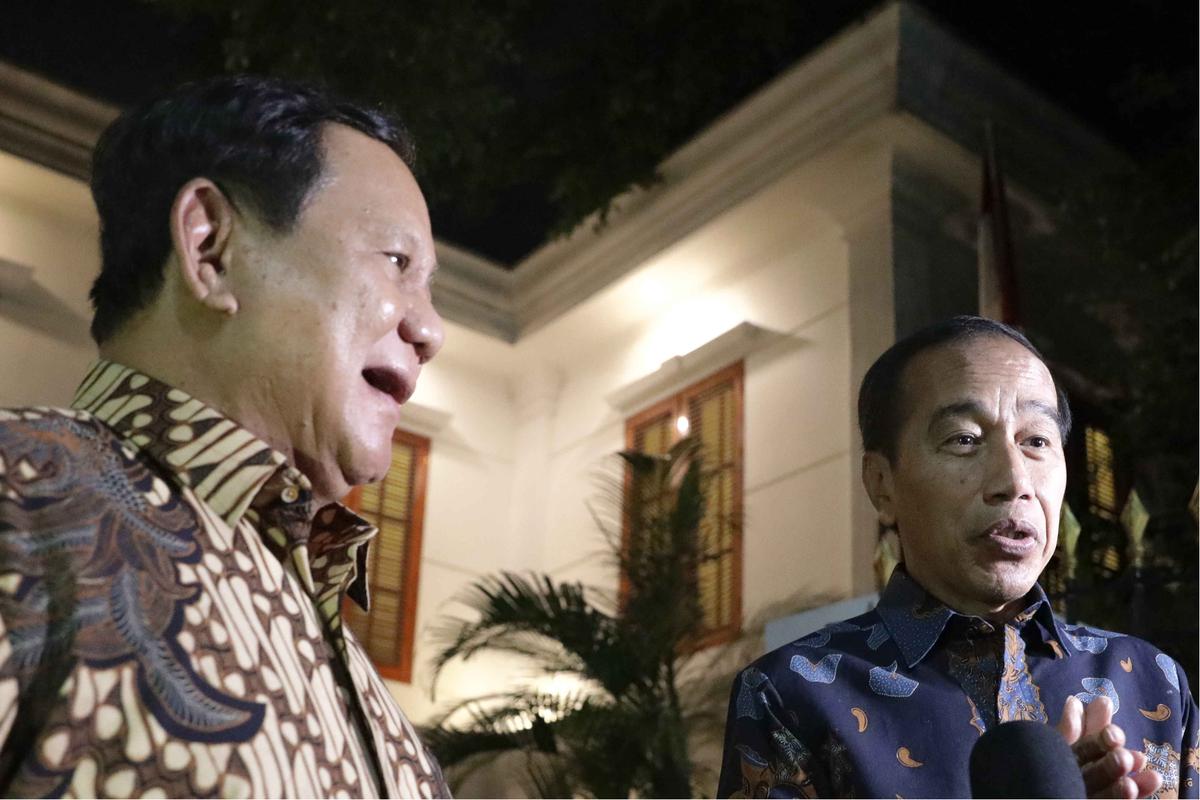 Jokowi temui Prabowo di Kertanegara