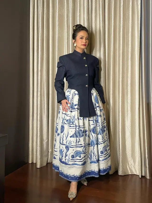 Potret Ersa Mayori di acara Halal Bihalal dan Hut ke-57 Freeport (Sumber: Instagram/@ersamayori)