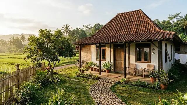 Rumah Desa Estetik yang Nyaman Tanpa Harus Mewah