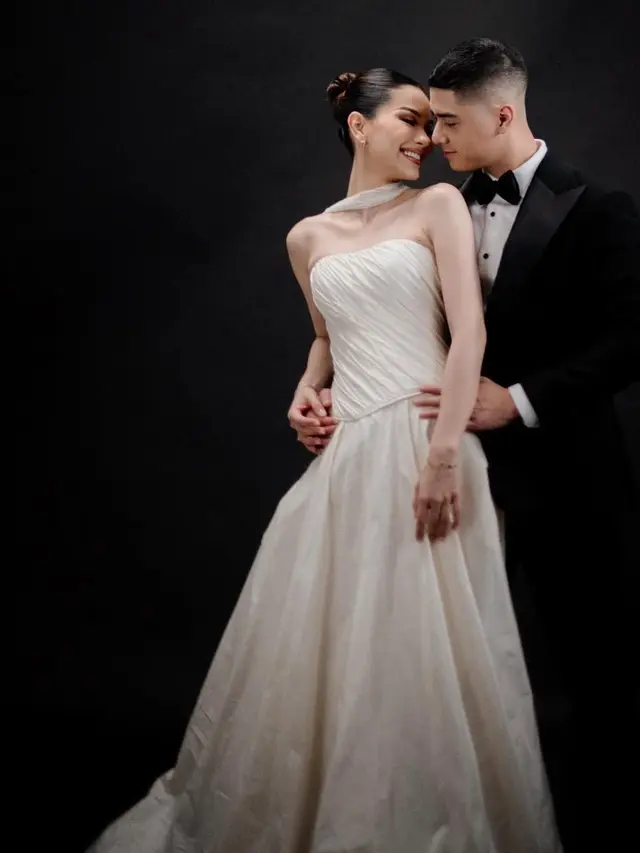 Alyssa Daguise dan Al Ghazali bak Pangeran & Putri saat Prewedding. [@alyssadaguise]