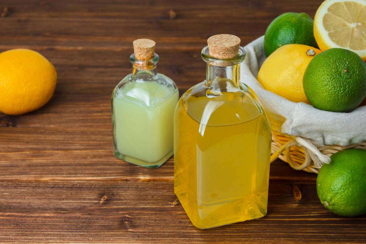 Ilustrasi Cuka dan Lemon