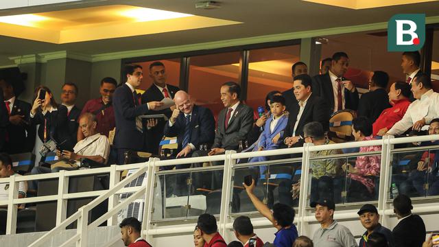 Foto: Momen Kemeriahan Pembukaan Piala Dunia U-17 2023, Dihadiri Presiden Jokowi dan Presiden FIFA Gianni Infantino