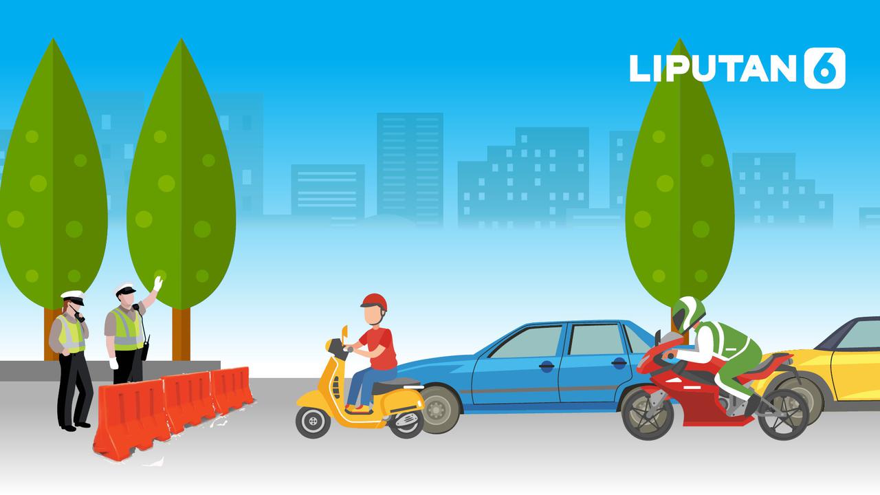 Banner Infografis Syarat dan Cara Membuat STRP, Serta 100 Titik Penyekatan di Jakarta