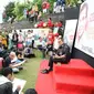 Pelaksana kegiatan mengklaim Wali Kota Makassar merupakan wali kota pertama di dunia yang menjadi objek live sketch. (dok. Pemkot Makassar)