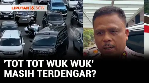 VIDEO: Kakorlantas Bekukan Penggunaan Sirene dan Rotator, Patwal hanya Menyalakan Lampu