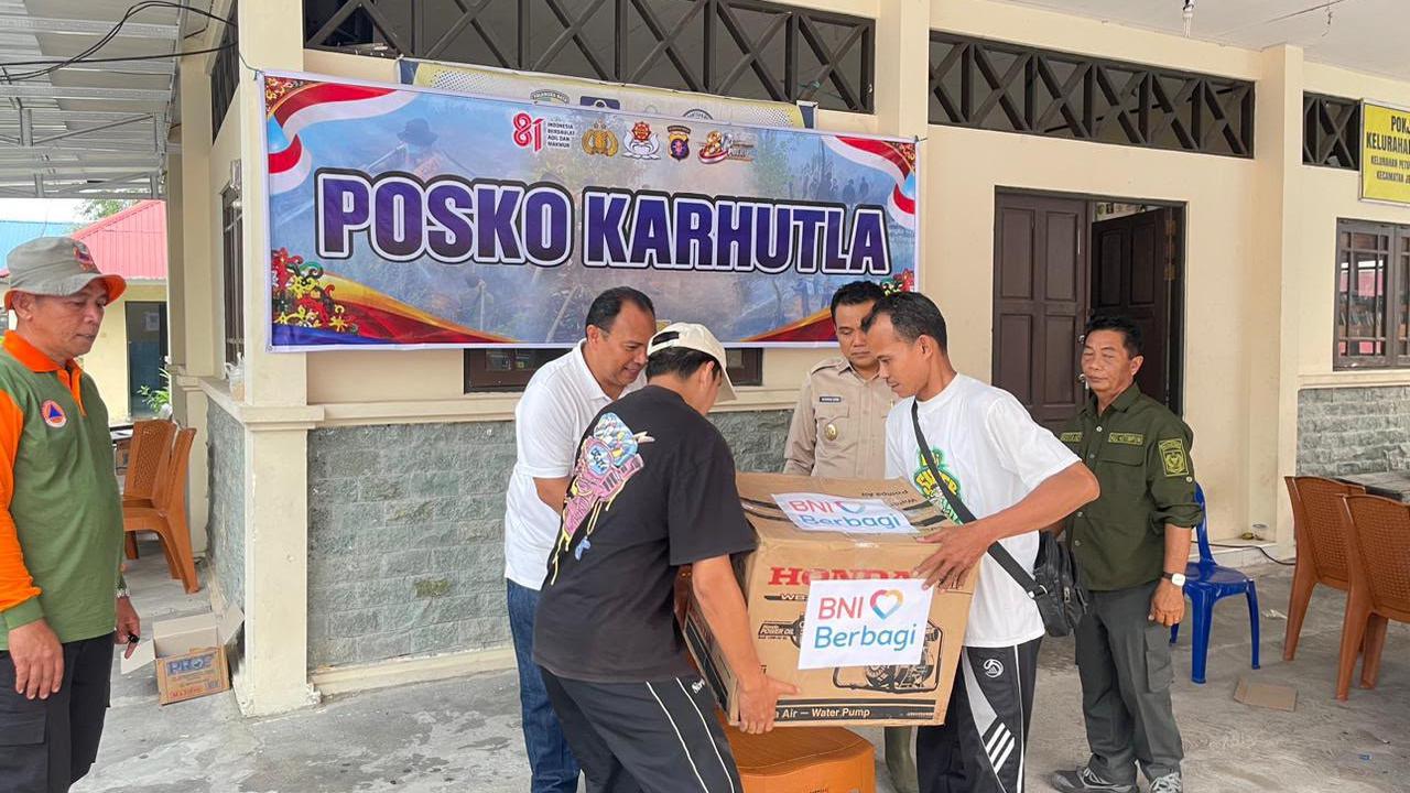 Peduli Korban Karhutla, BNI Salurkan Bantuan bagi Warga di Kalimantan Tengah