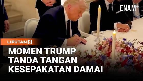 Trump dan Iran Resmi Teken Kesepakatan Bersejarah, Selat Hormuz Dibuka Lagi!