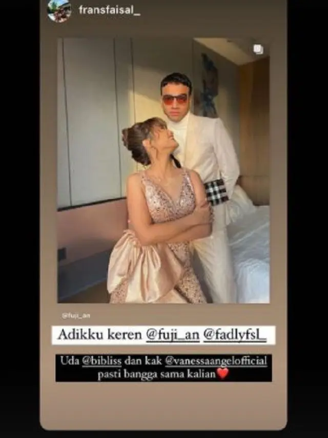 Fuji, adik ipar Vanessa Angel (Foto: Instagram/@fuji_an)