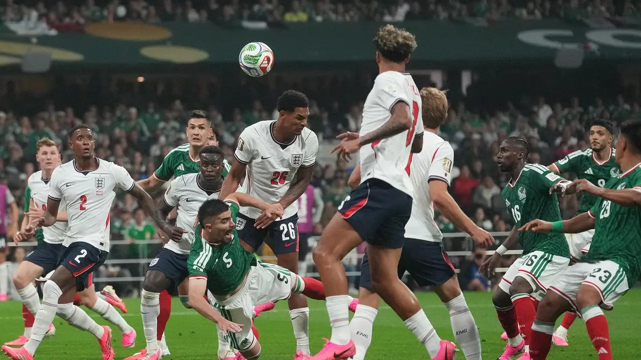 Inggris Menang Dramatis atas Meksiko