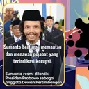 Cek Fakta: Satir Sumanto Dilantik Jadi Wantimpres oleh Presiden Prabowo